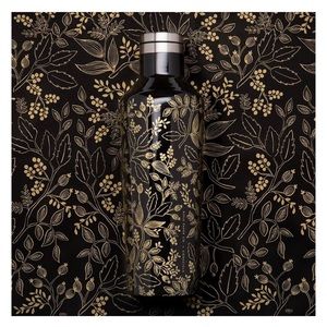 NWT Rifle Paper Corkcicle Canteen Queen Anne Black